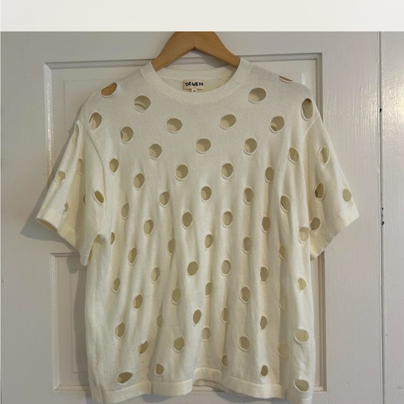 degen Tops - degen off bind sweater tee